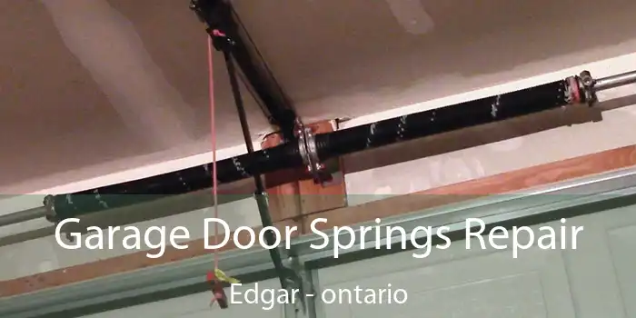 Garage Door Springs Repair Edgar - ontario