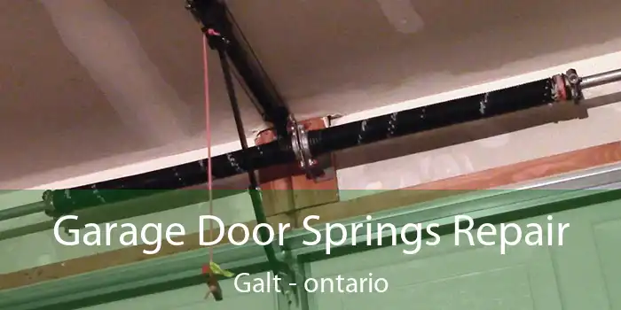 Garage Door Springs Repair Galt - ontario