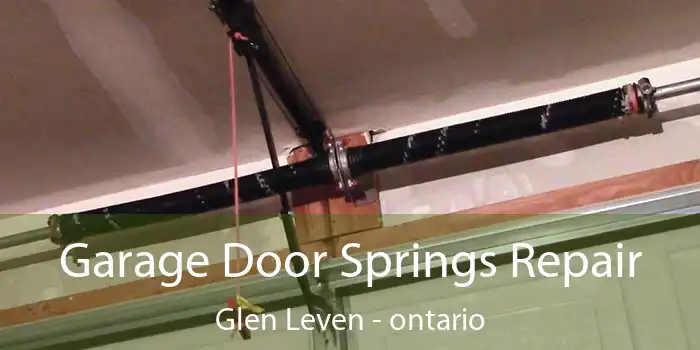 Garage Door Springs Repair Glen Leven - ontario