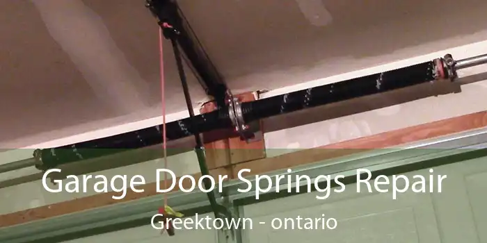 Garage Door Springs Repair Greektown - ontario