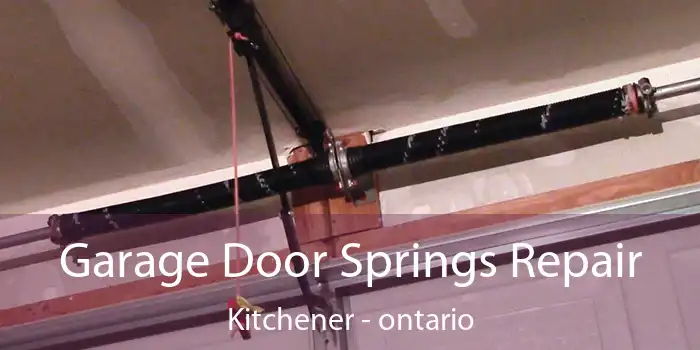 Garage Door Springs Repair Kitchener - ontario