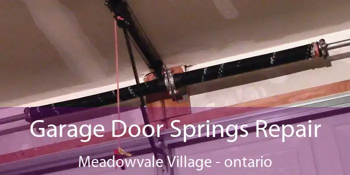 Garage Door Springs Repair Meadowvale Village - ontario