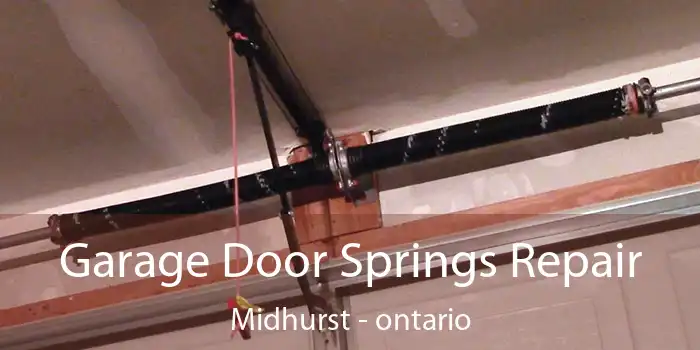 Garage Door Springs Repair Midhurst - ontario