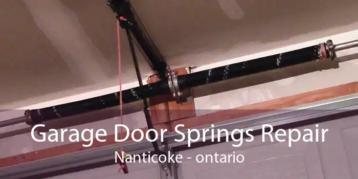 Garage Door Springs Repair Nanticoke - ontario