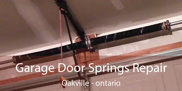 Garage Door Springs Repair Oakville - ontario