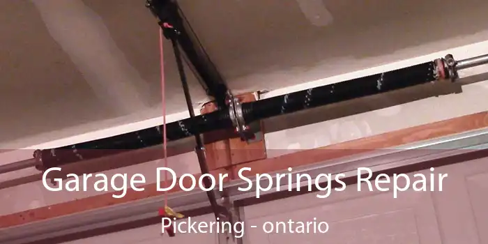Garage Door Springs Repair Pickering - ontario