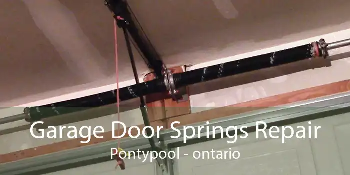 Garage Door Springs Repair Pontypool - ontario