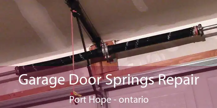 Garage Door Springs Repair Port Hope - ontario
