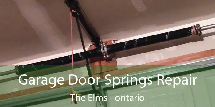 Garage Door Springs Repair The Elms - ontario