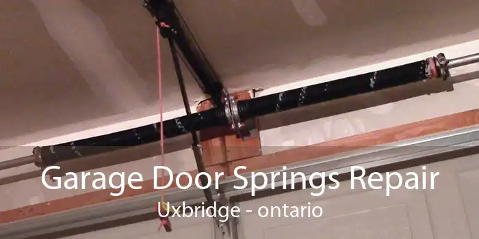 Garage Door Springs Repair Uxbridge - ontario