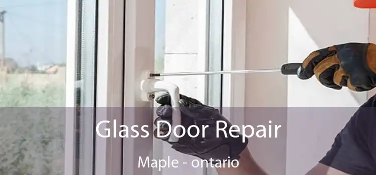 Glass Door Repair Maple - ontario