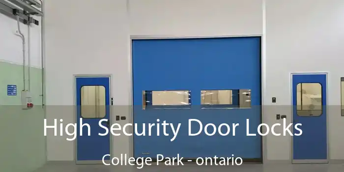 High Security Door Locks College Park - ontario