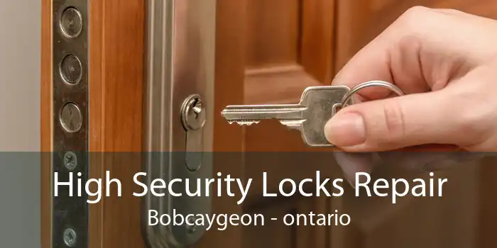 High Security Locks Repair Bobcaygeon - ontario