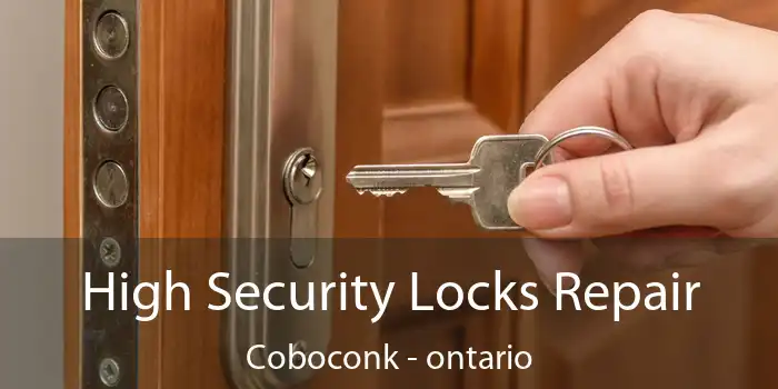 High Security Locks Repair Coboconk - ontario