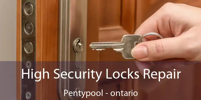 High Security Locks Repair Pentypool - ontario