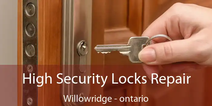 High Security Locks Repair Willowridge - ontario