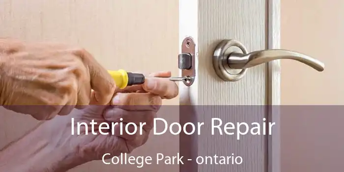Interior Door Repair College Park - ontario