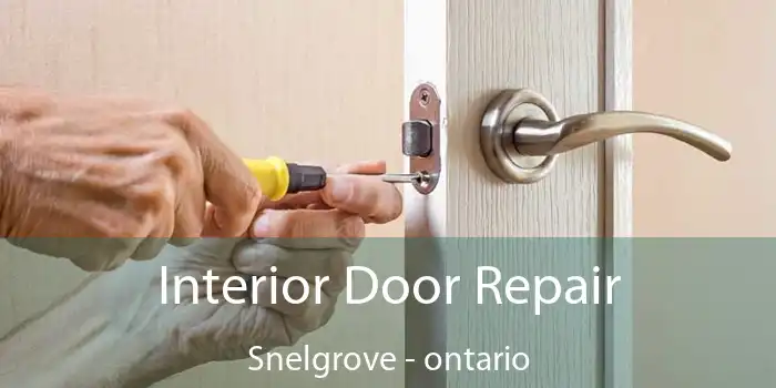 Interior Door Repair Snelgrove - ontario