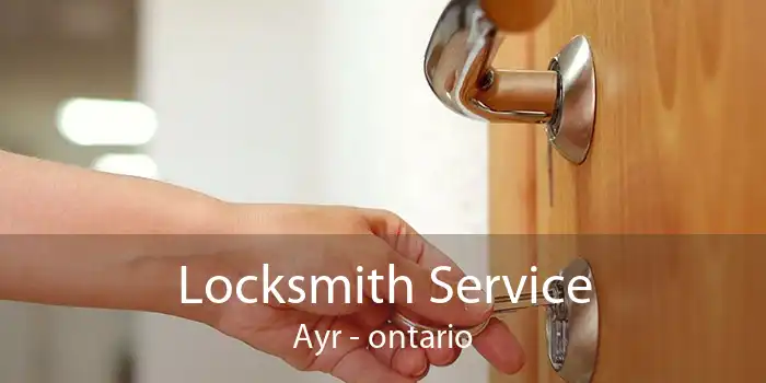 Locksmith Service Ayr - ontario