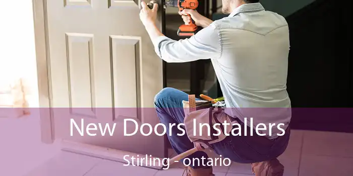 New Doors Installers Stirling - ontario