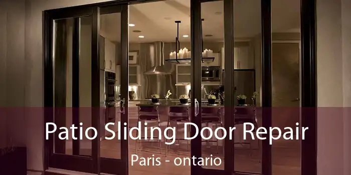 Patio Sliding Door Repair Paris - ontario