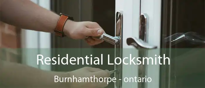 Residential Locksmith Burnhamthorpe - ontario