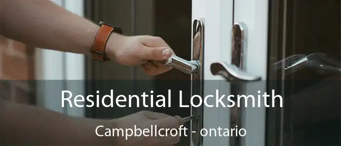 Residential Locksmith Campbellcroft - ontario