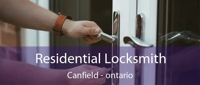 Residential Locksmith Canfield - ontario