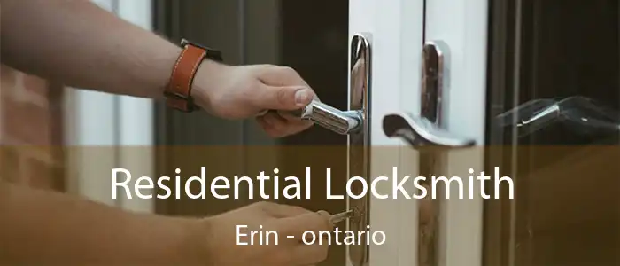 Residential Locksmith Erin - ontario
