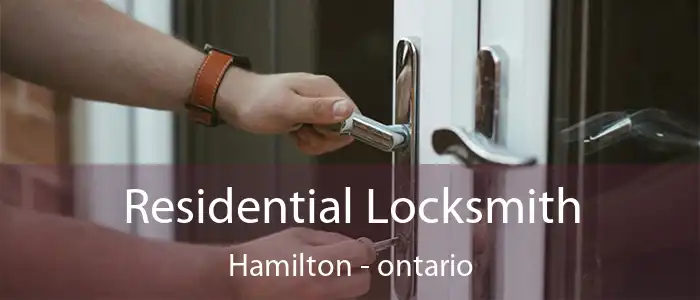 Residential Locksmith Hamilton - ontario