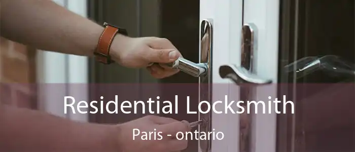 Residential Locksmith Paris - ontario