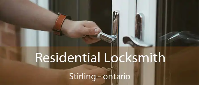 Residential Locksmith Stirling - ontario