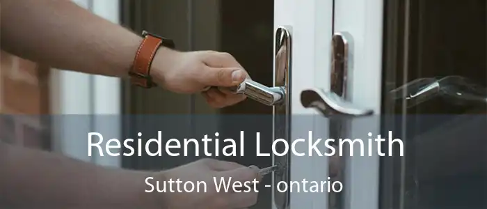 Residential Locksmith Sutton West - ontario