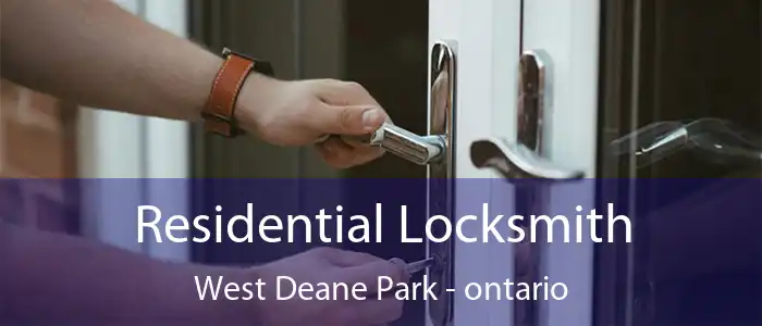 Residential Locksmith West Deane Park - ontario