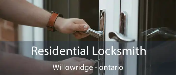 Residential Locksmith Willowridge - ontario