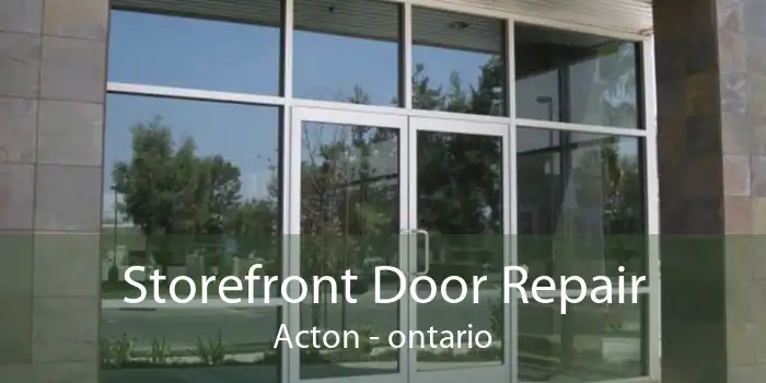 Storefront Door Repair Acton - ontario