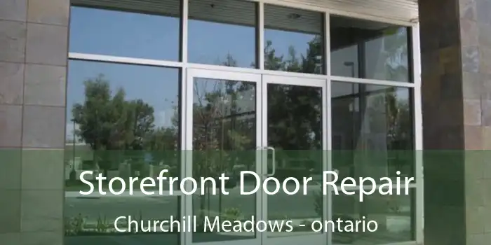Storefront Door Repair Churchill Meadows - ontario