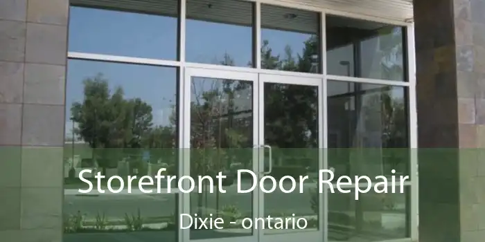 Storefront Door Repair Dixie - ontario