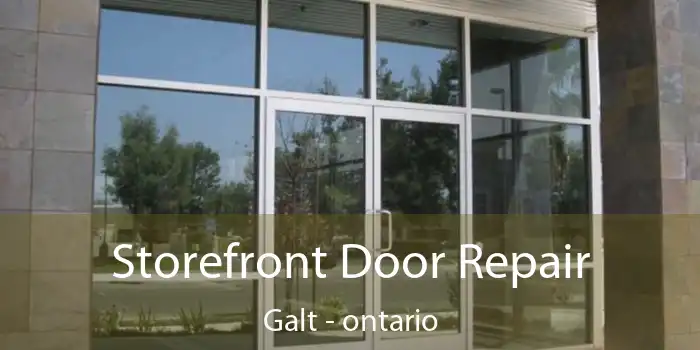 Storefront Door Repair Galt - ontario