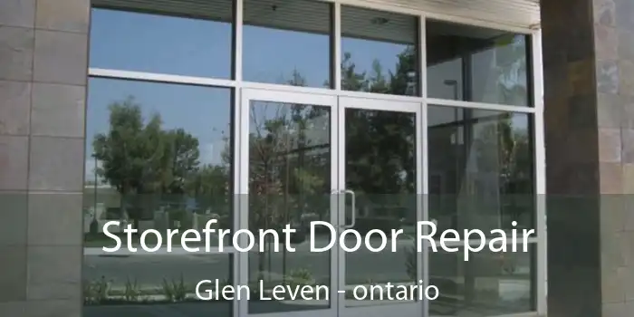Storefront Door Repair Glen Leven - ontario