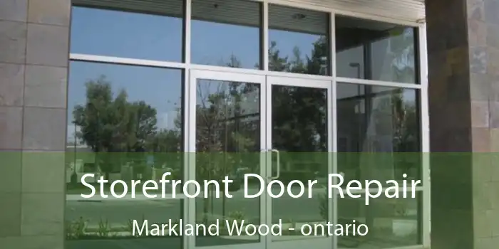 Storefront Door Repair Markland Wood - ontario