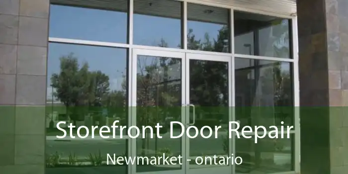 Storefront Door Repair Newmarket - ontario