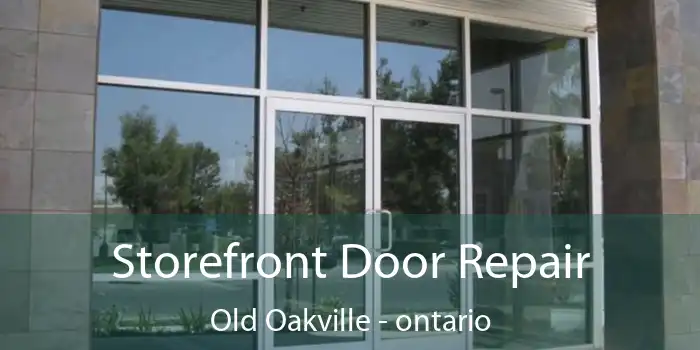 Storefront Door Repair Old Oakville - ontario