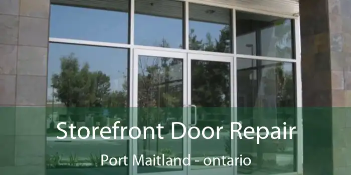 Storefront Door Repair Port Maitland - ontario