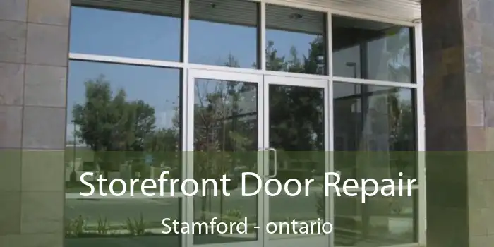 Storefront Door Repair Stamford - ontario