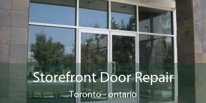 Storefront Door Repair Toronto - ontario