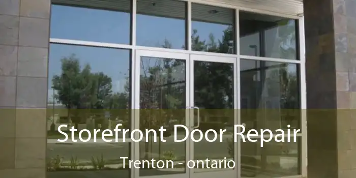 Storefront Door Repair Trenton - ontario