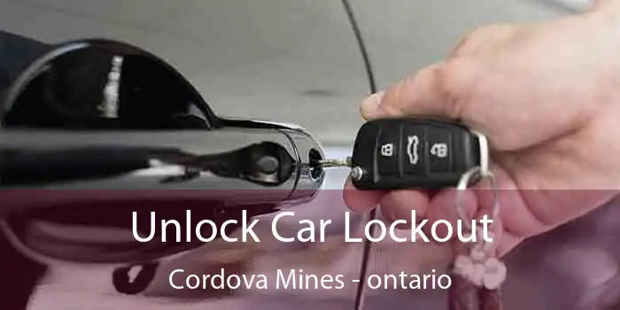 Unlock Car Lockout Cordova Mines - ontario