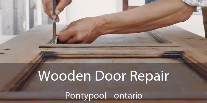 Wooden Door Repair Pontypool - ontario