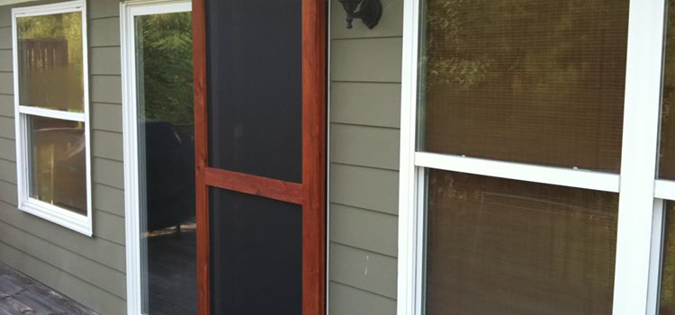 Patio Door Screen Replacement in Blackwater